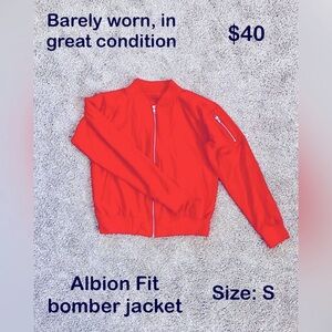 Jackets from Albion Fit, Figs Scrubs, & local boutiques. Sizes from S to M.